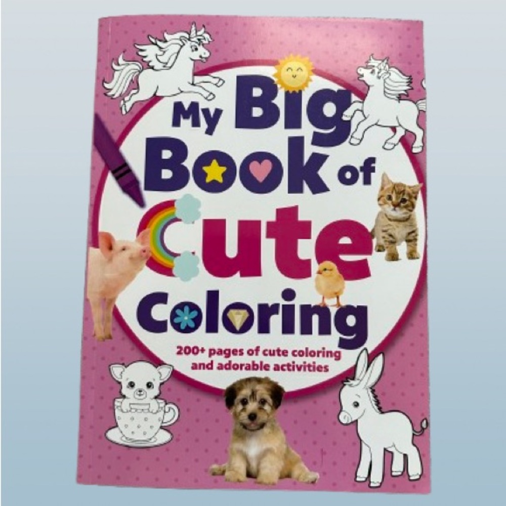 New My Big Book of Cute Coloring